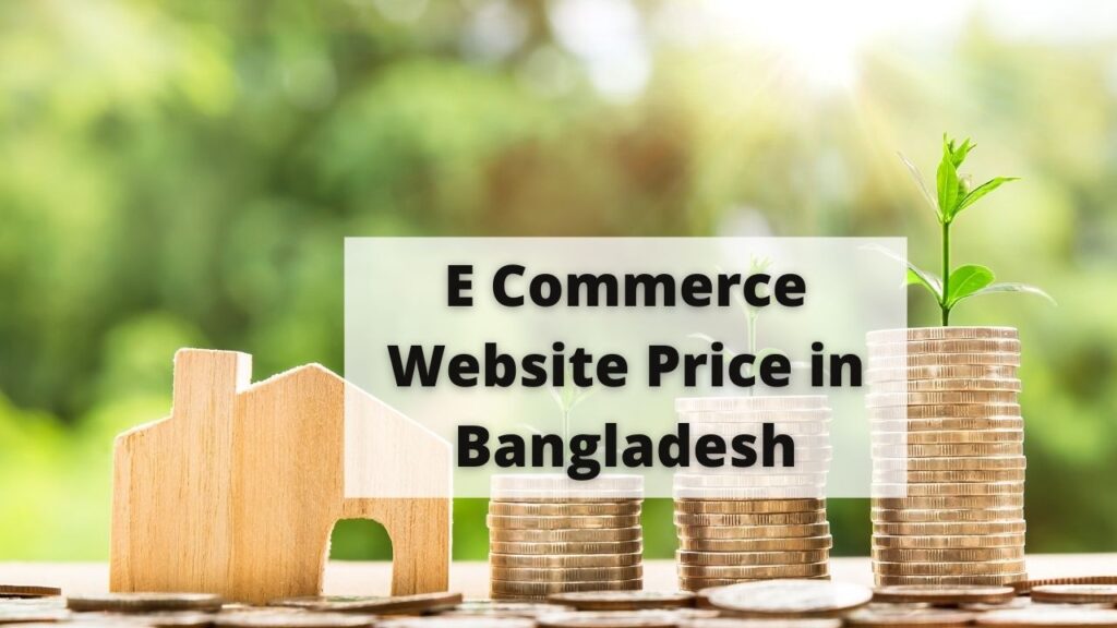 ECommerce Website Price in Bangladesh